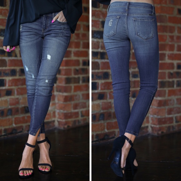 KanCan | Twist Hem Jeans - Picture 7 of 10